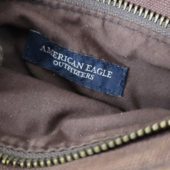 American Eagle Outfitters Dark Brown Fringe Crossbody Bag - Picture 3 of 7